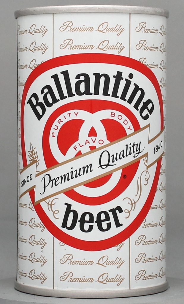 Ballantine Premium Quality Beer Test Can