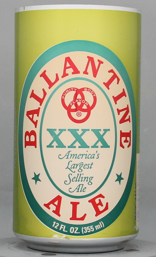 Ballantine XXX Ale Test Can