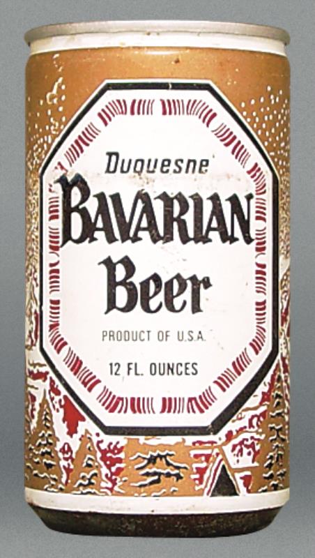 Bavarian, Duquesne Beer Test Can
