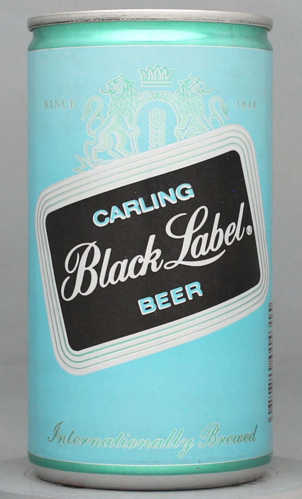 Black Label Beer Test Can