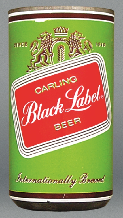Black Label Beer Test Can
