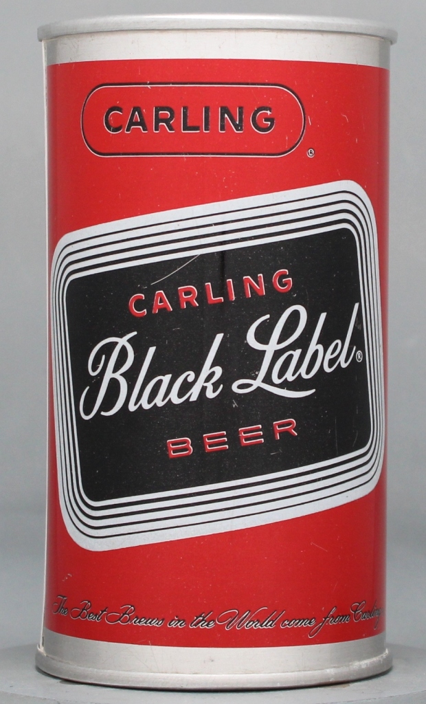 Black Label (carling) Beer Test Can