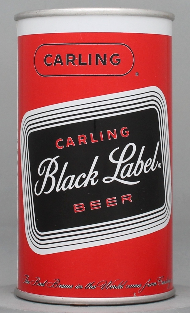 Black Label Beer Test Can