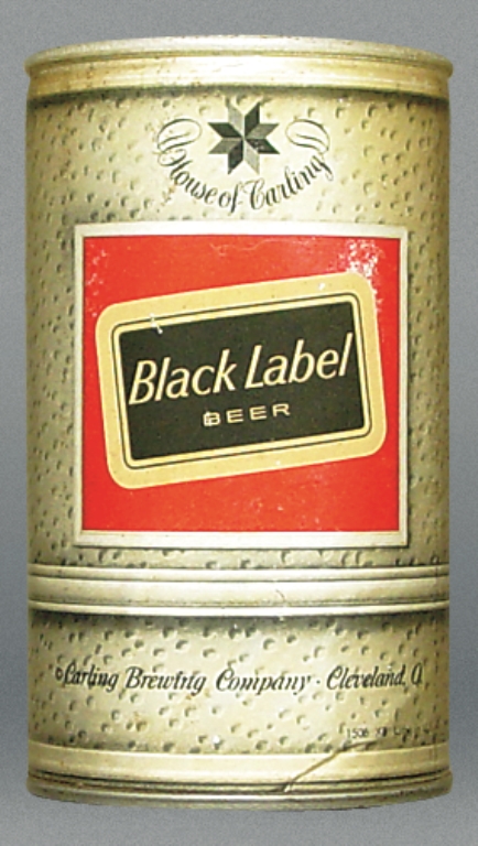 Black Label Beer Test Can