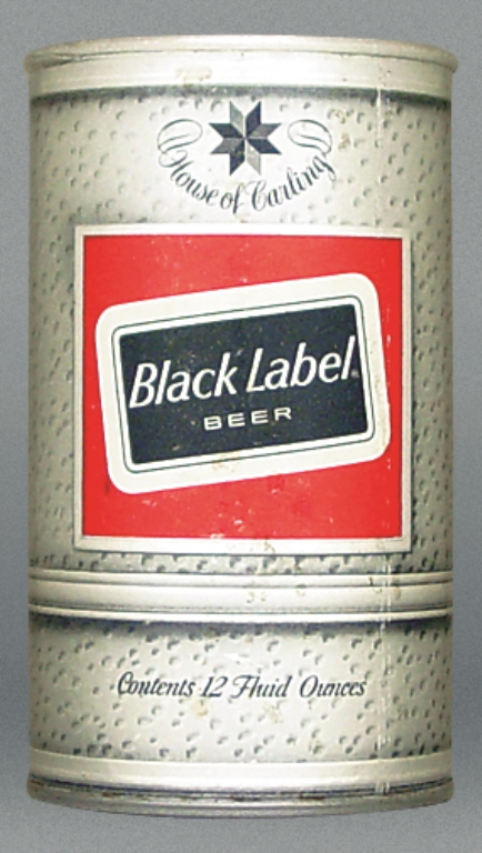 Black Label Beer Test Can