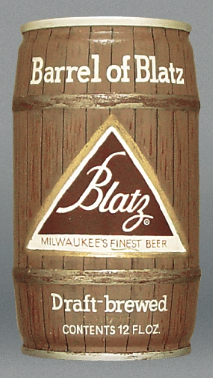 Blatz Milwaukee's Finest Beer Test Can