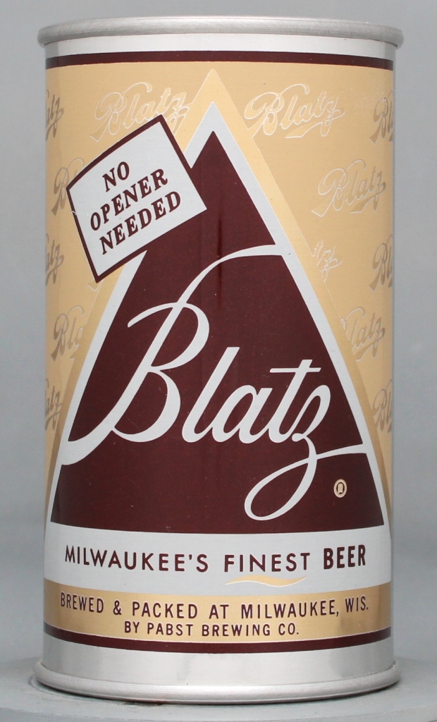 Blatz Milwaukee's Finest Beer Test Can