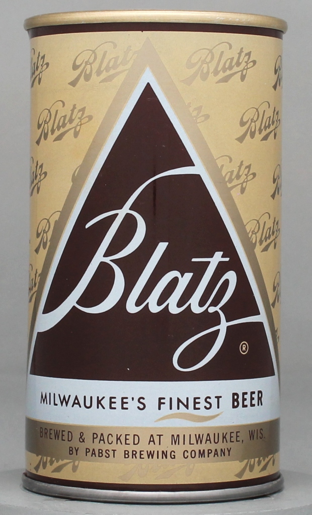 Blatz Beer Test Can
