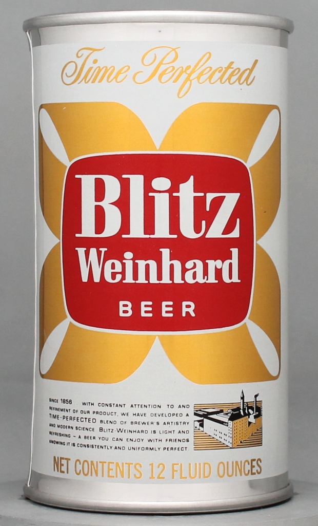 Blitz Weinhard Beer Test Can