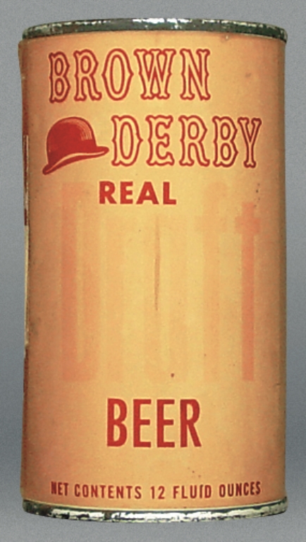 Brown Derby Real Beer Test Can