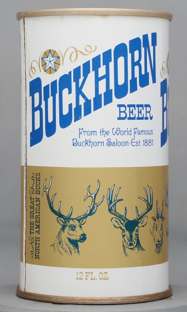 Buckhorn Beer Test Can