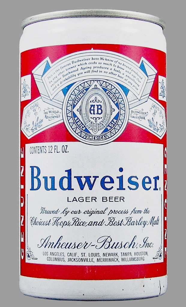 Budweiser Lager Beer Test Can