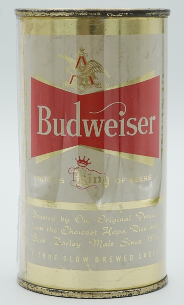Budweiser Beer Test Can