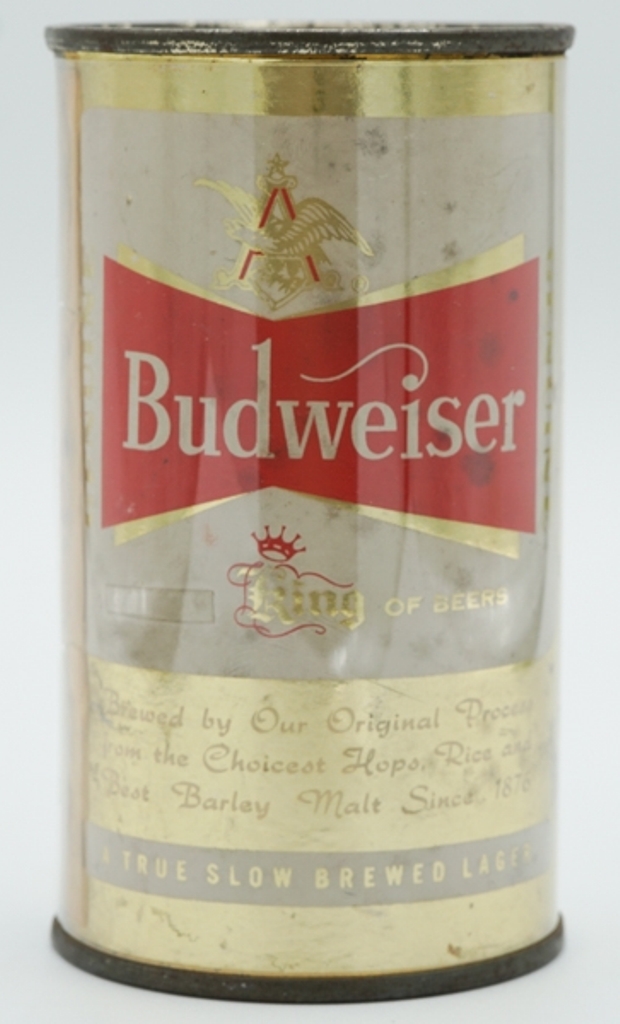 Budweiser Beer Test Can