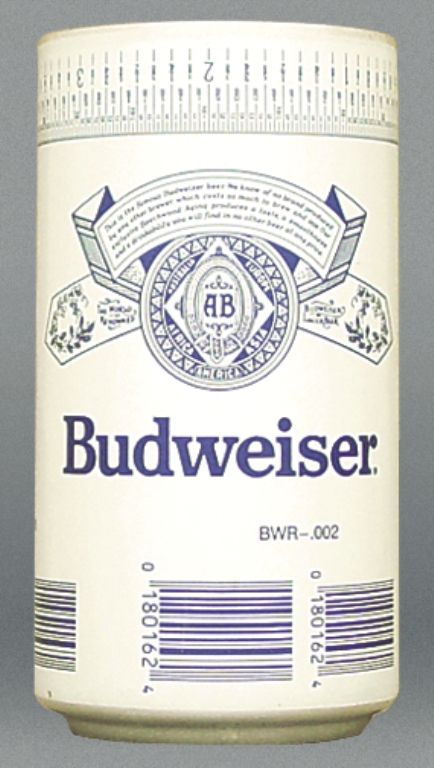 Budweiser Beer Test Can