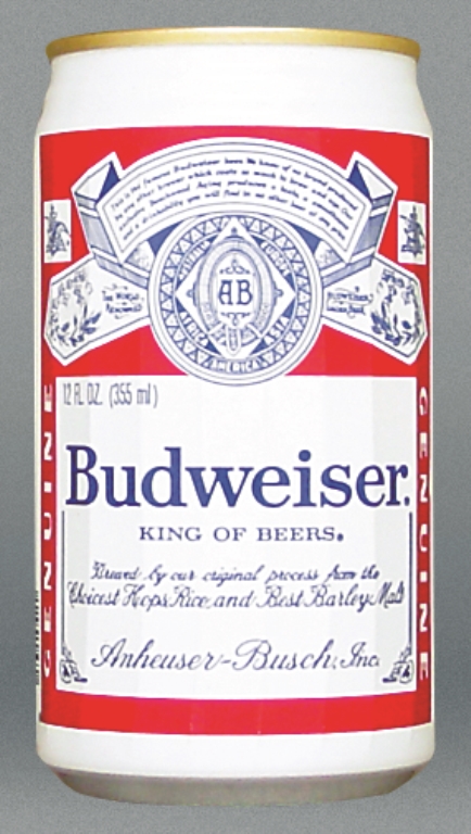 Budweiser King Of Beers Beer Test Can
