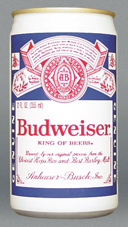 Budweiser King Of Beers Beer Test Can