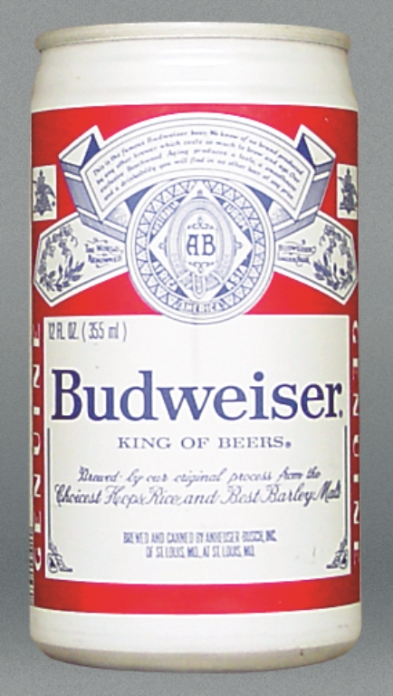 Budweiser King Of Beers Beer Test Can