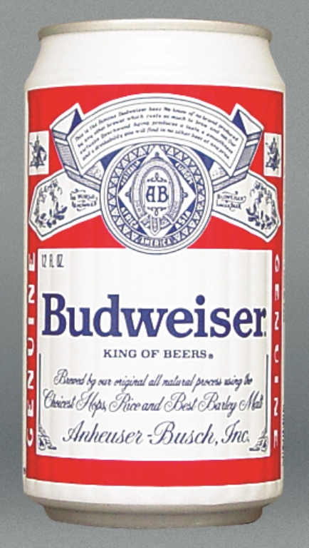 Budweiser King Of Beers Beer Test Can
