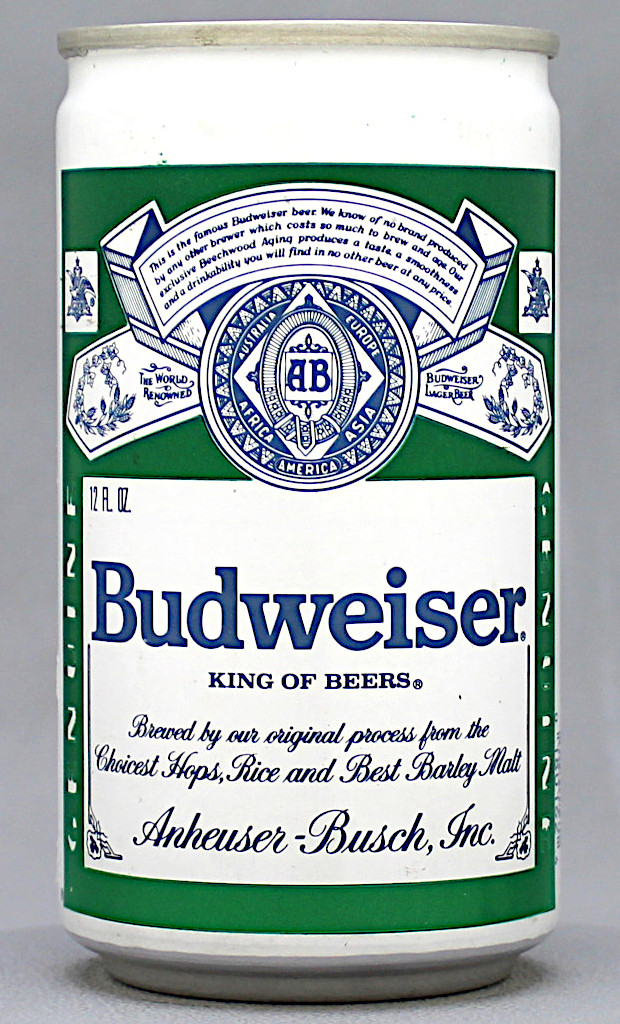 Budweiser King Of Beers Beer Test Can
