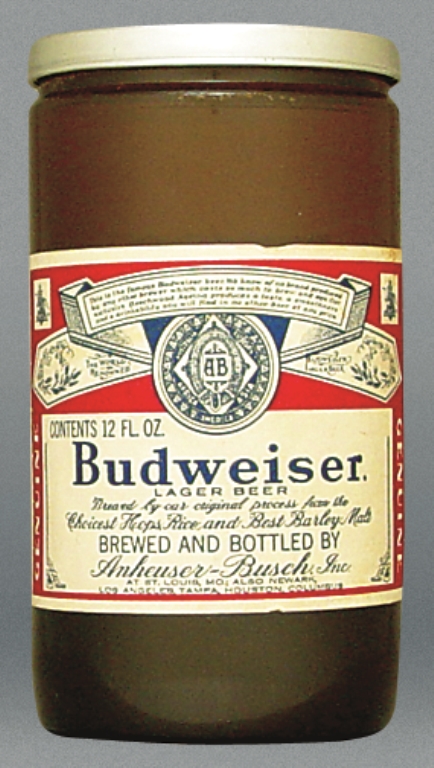 Budweiser Lager Beer Test Can