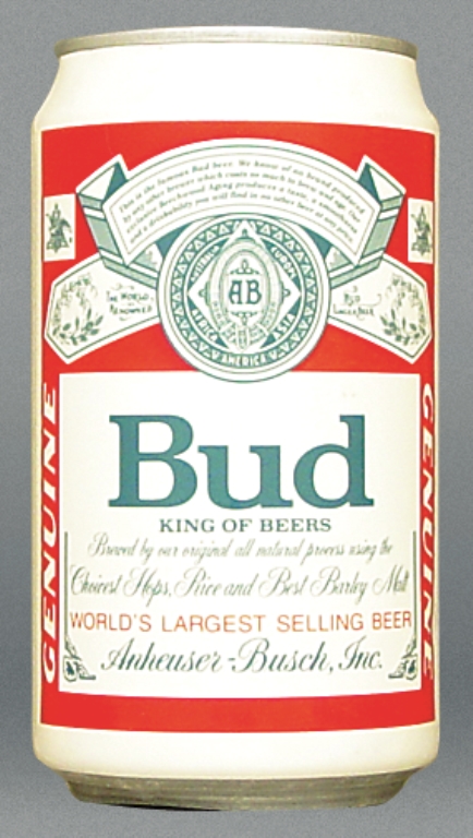 Bud King Of Beers Beer Test Can