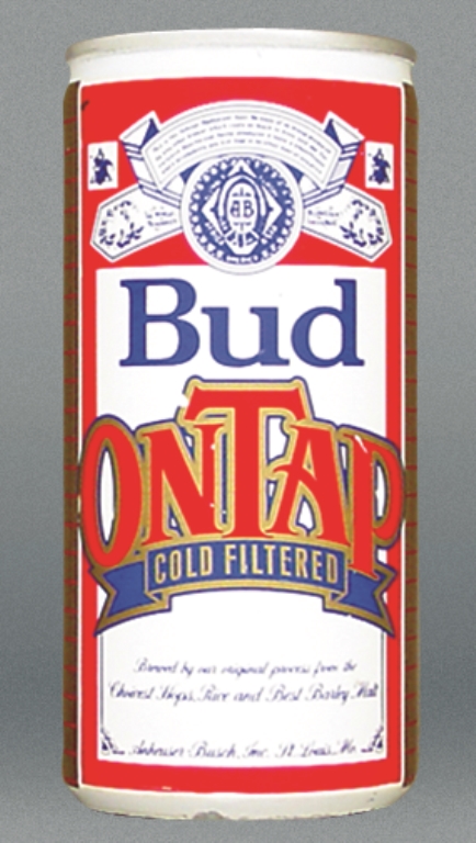 Bud On Tap Beer Test Can
