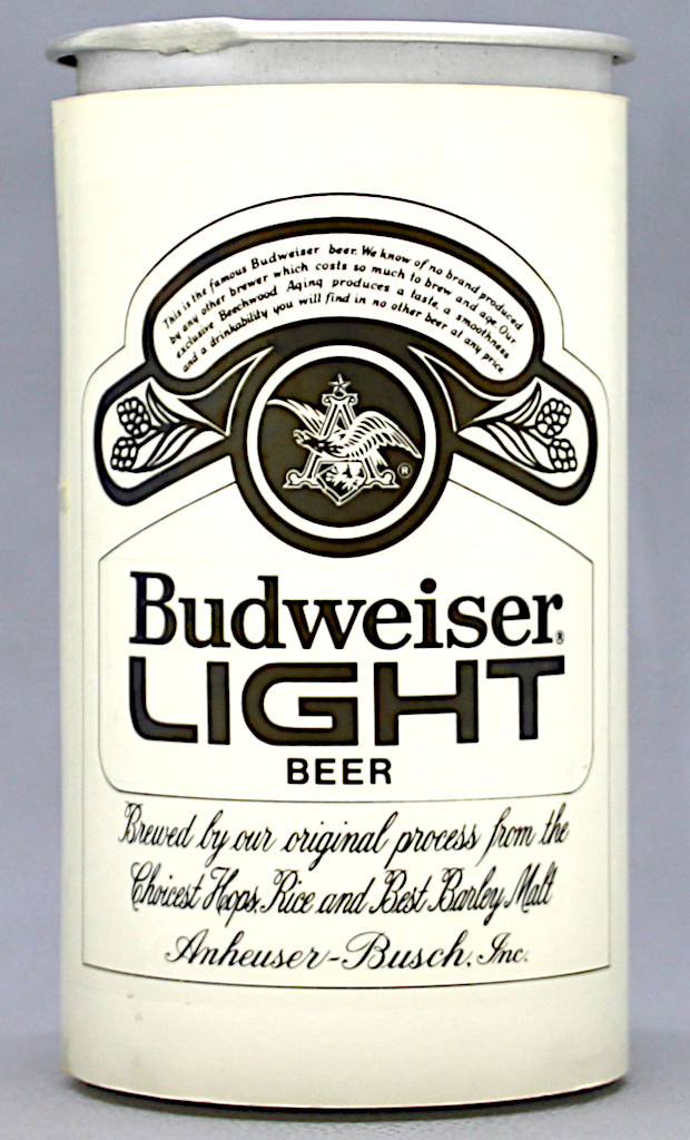 Budweiser Light Beer Test Can