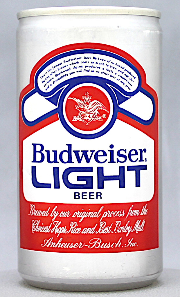 Budweiser Light Beer Test Can