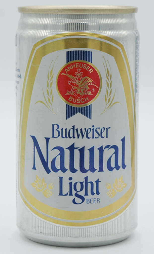 Budweiser Natural Light Beer Test Can