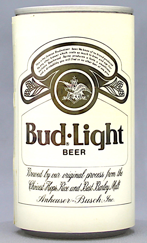 Bud Light Beer Test Can