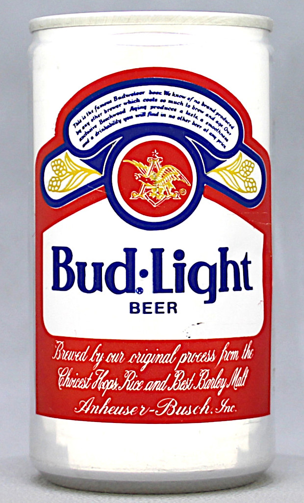 Bud Light Beer Test Can