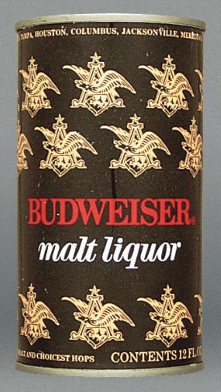 Budweiser Malt Liquor Test Can