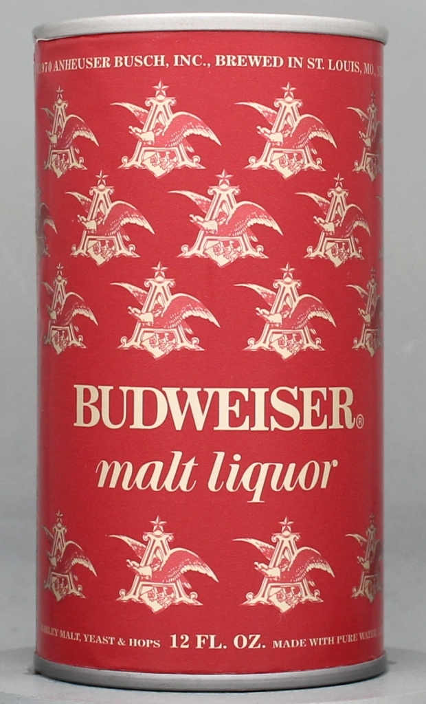 Budweiser Malt Liquor Test Can