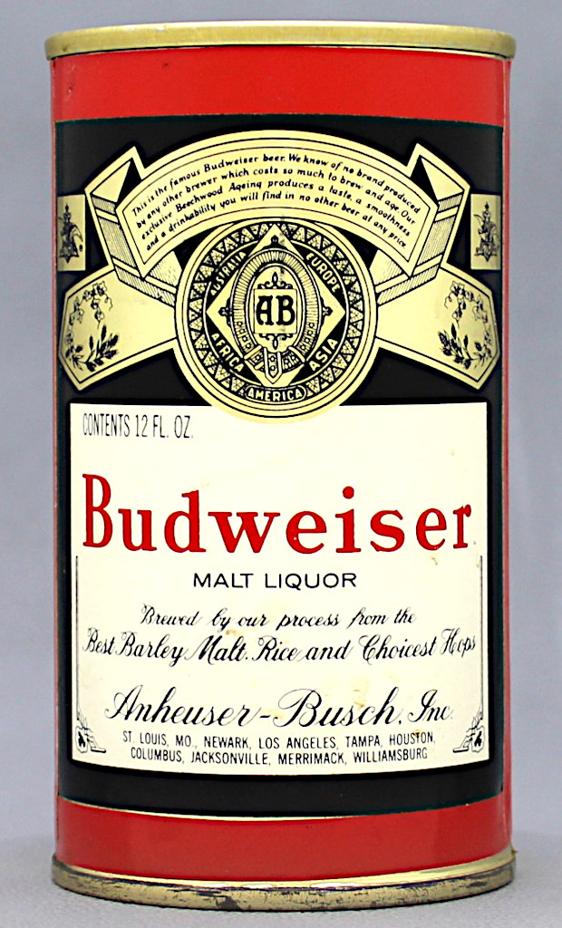 Budweiser Malt Liquor Test Can