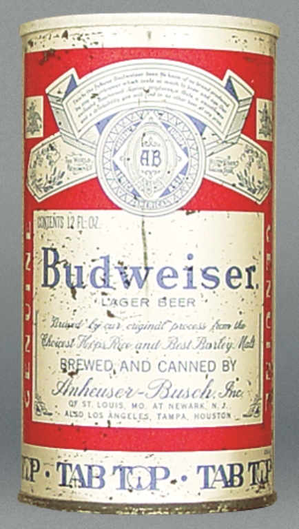 Budweiser Lager Beer Test Can