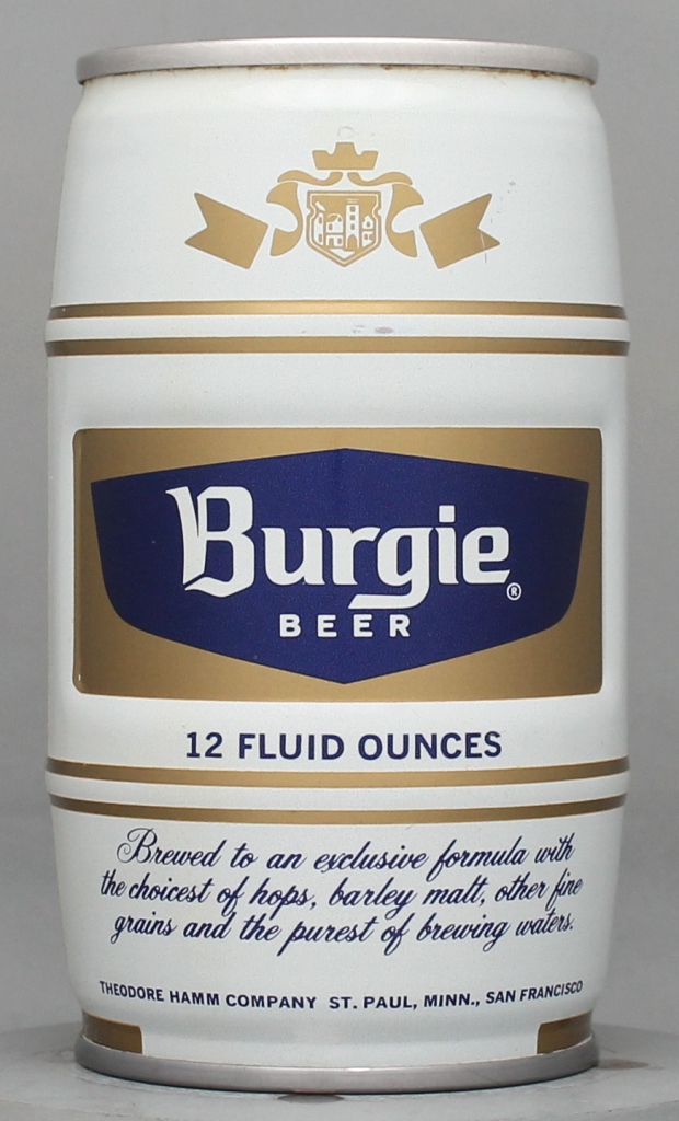 Burgie Beer Test Can