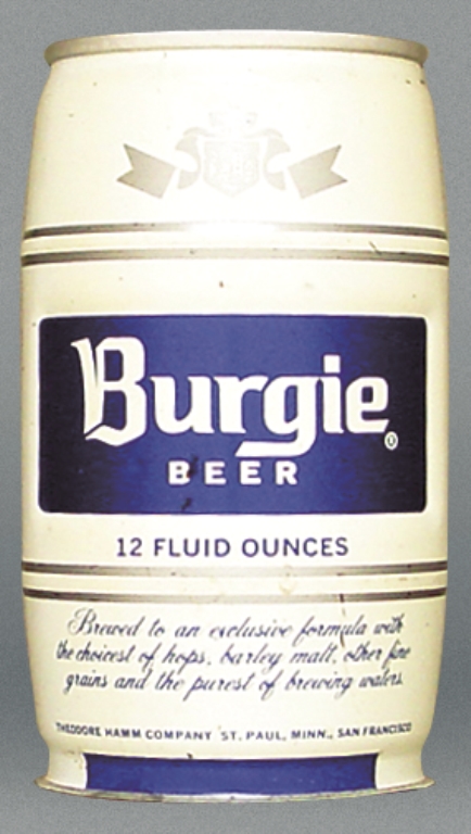 Burgie Beer Test Can