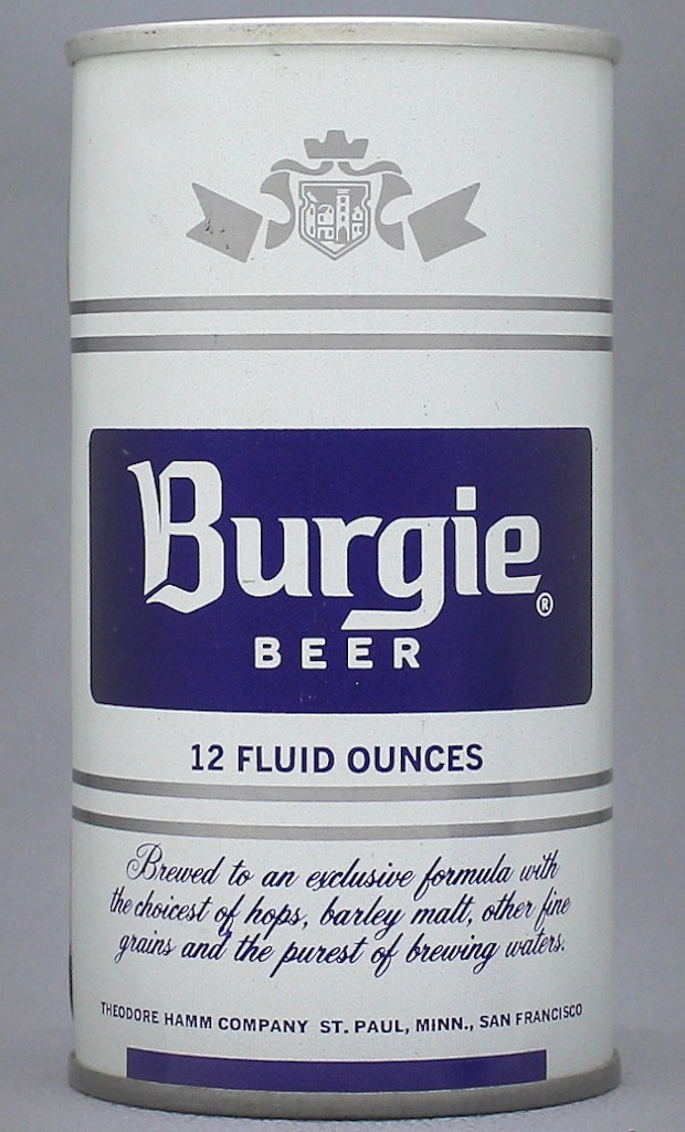 Burgie Beer Test Can
