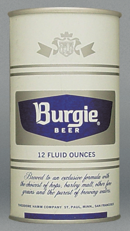 Burgie Beer Test Can