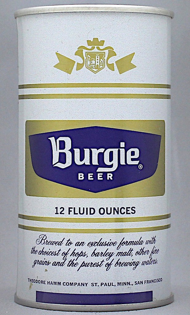Burgie Beer Test Can