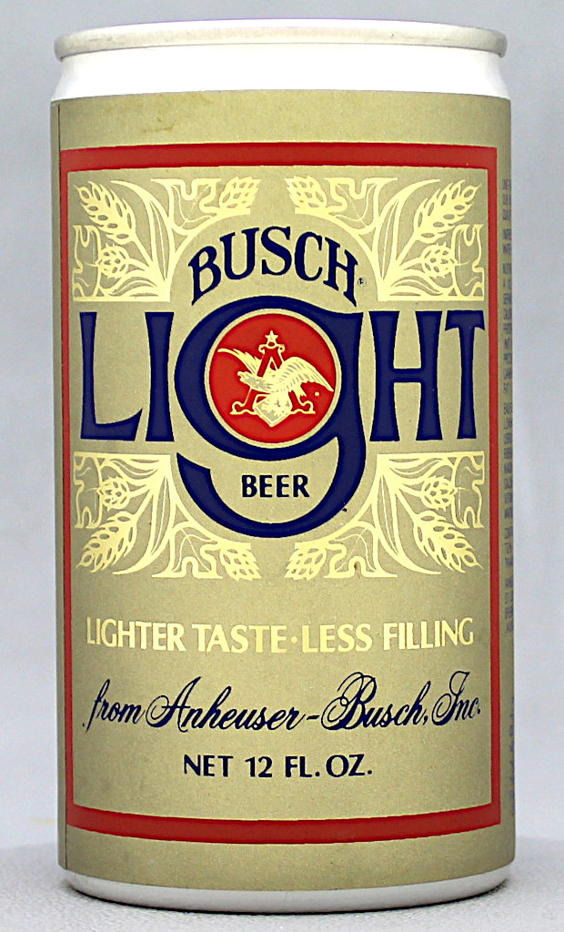 Busch Light Beer Test Can