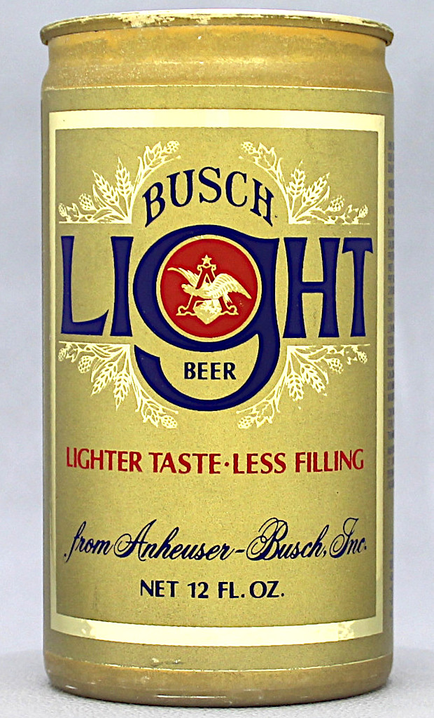Busch Light Beer Test Can