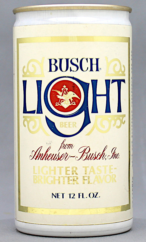 Busch Light Beer Test Can