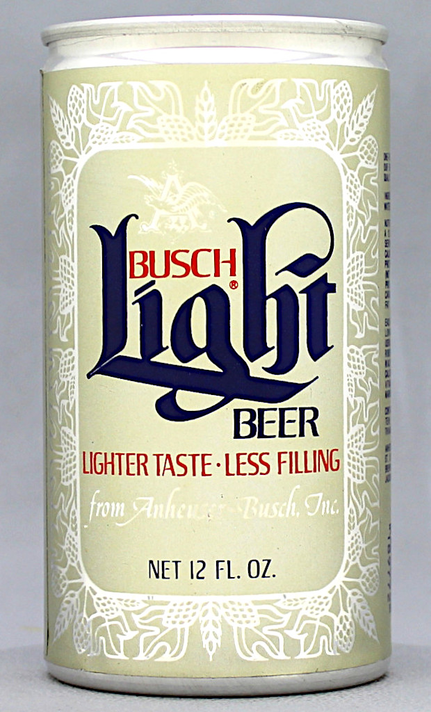 Busch Light Beer Test Can