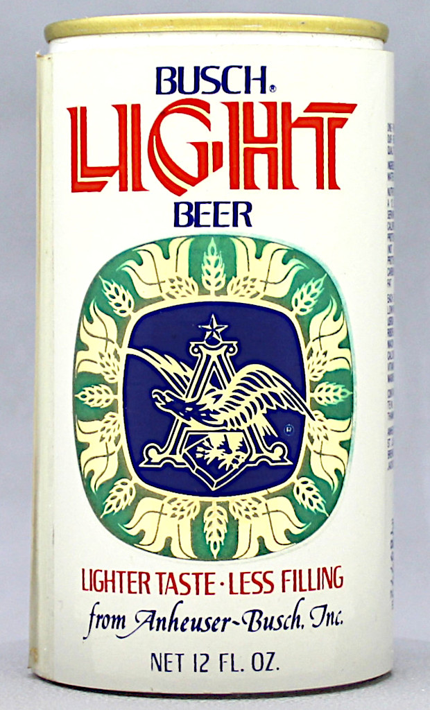 Busch Light Beer Test Can