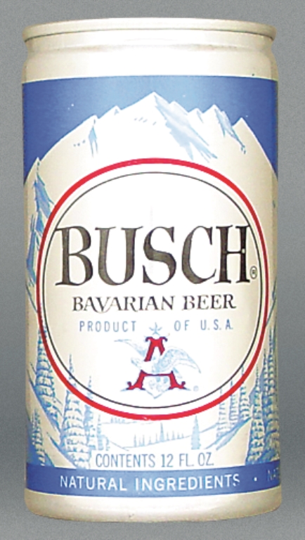 Busch Bavarian Beer Test Can