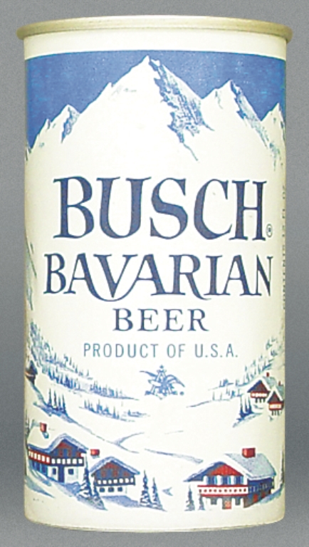 Busch Bavarian Beer Test Can
