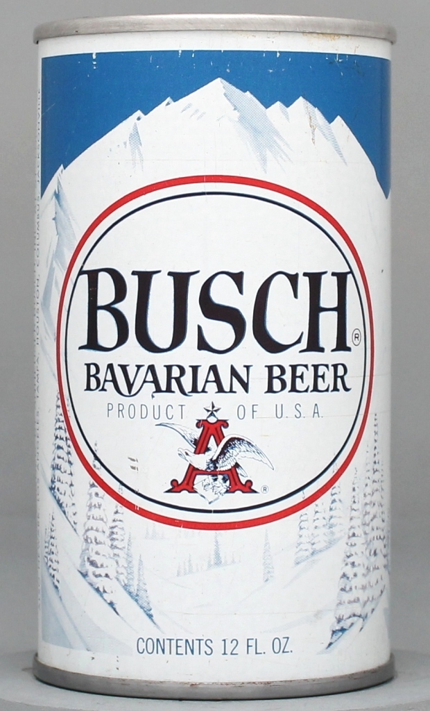 Busch Bavarian Beer Test Can