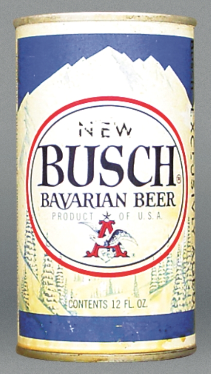 Busch Bavarian Beer Test Can